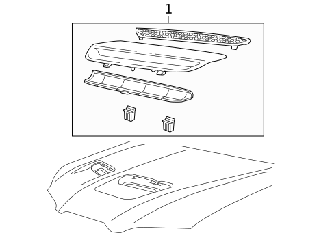 Exterior Trim - Hood for 2009 Pontiac G8 #0
