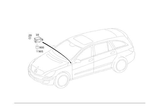 Electronic Stability Program (ESP&reg;) for 2006 Mercedes-Benz R500 #0