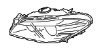 63117352486 - : Composite Headlamp for BMW: 528i, 528i xDrive, 535d, 535d xDrive, 535i, 535i xDrive, 550i, 550i GT, 550i xDrive, ActiveHybrid 5, M5 Image