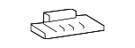 755610A070 - Body: Drip Molding Clip for Lexus Image