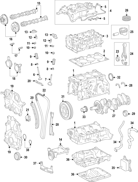 Oil Pump for 2025 Toyota GR Corolla #0