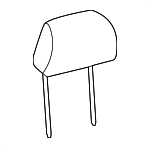 1YD79DX9AA - Body: Headrest for Chrysler: 300 Image