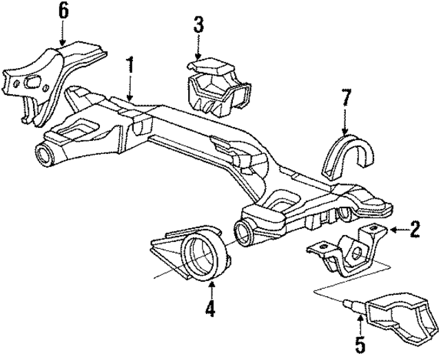 50810SB2983 - Engine: Mount for Honda Image