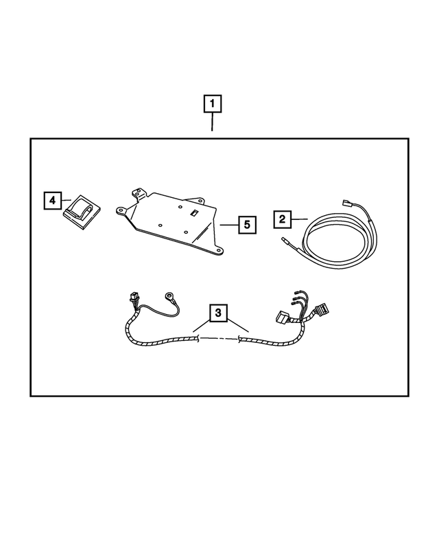 5142940AA - Mopar Accessories - Component Parts: Clip for Mopar Image