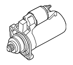 2Z911024PX - : Starter for Volkswagen: Jetta Image