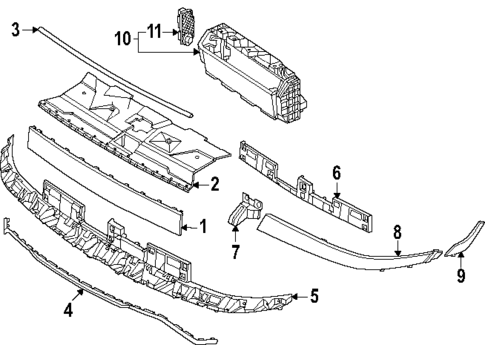 Grille & Components for 2025 Hyundai Ioniq 5 #0
