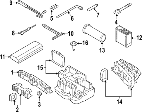 Jack & Components for 2025 Audi RS7 Sportback #0
