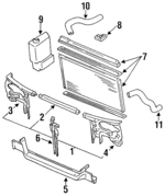 2141066Y01 - : Radiator Assembly for Nissan: NX, Sentra Image