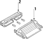 165945122 - Electrical: Lens &amp; Bezel for Volkswagen: Jetta, Quantum Image