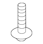 LR038052 - Cooling System: Radiator Bolt for Land Rover: Defender 110, Defender 130, Defender 90, Discovery, Range Rover, Range Rover Sport Image