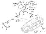 HP5Z18812F - Electrical: Wire for Ford Image