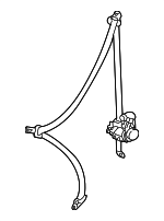 7321017181C0 - Electrical: Belt &amp; Retractor for Toyota: MR2 Spyder Image