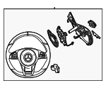 2224605503648R85 - : Steering Wheel for Mercedes-Benz Image
