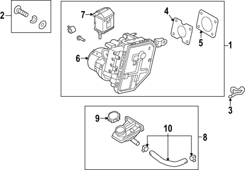 Master Cylinder - Components On Dash Panel for 2024 Hyundai Ioniq 5 #0