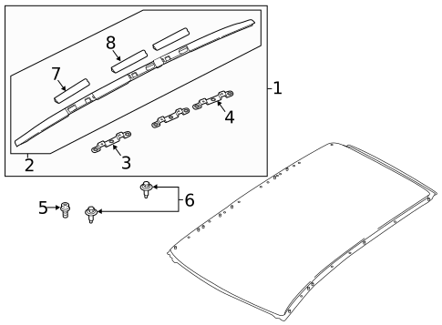 Roof Rack for 2023 Nissan Murano #0