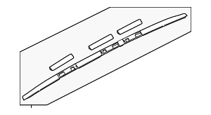 738235AA1A - : Roof Rail for Nissan: Murano Image