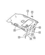 1JJ60DW1AA - Interior Trim: Headliner for Mopar Image