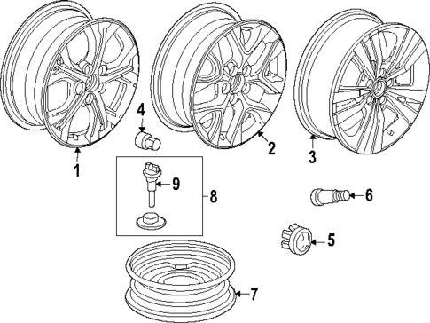 Wheels for 2024 Honda HR-V #0