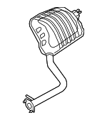 28711D2200 - : Resonator &amp; Pipe for Hyundai Image
