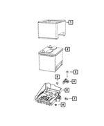 BB86F101AA - Electrical: Storage Battery, Us, Canada for Mopar Image