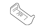 87301JA00A - Body: Seat Frame for Nissan Image