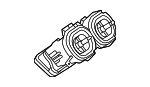 206830430164 - Body: Console Air Vent for Mercedes-Benz Image