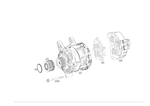 9068306 - Electrical Equipment and Instruments: Three-Phase Alternator for Mercedes-Benz: 220a, A220, A35 AMG, CLA250, CLA35 AMG, GLA250, GLA35 AMG, GLB250, GLB35 AMG Image