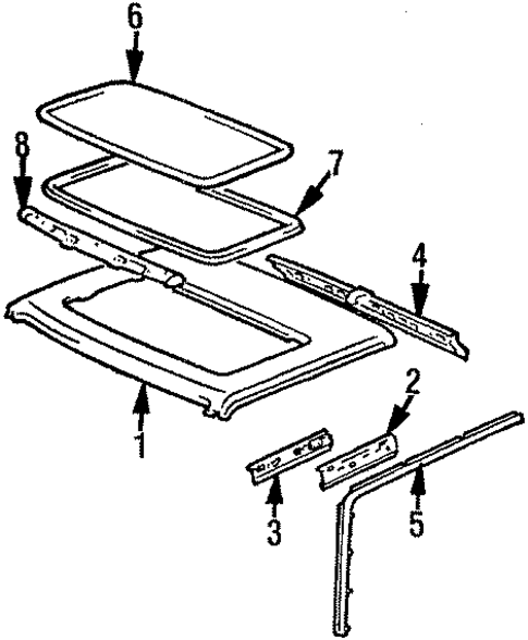 Sunroof for 1989 Toyota 4Runner #0