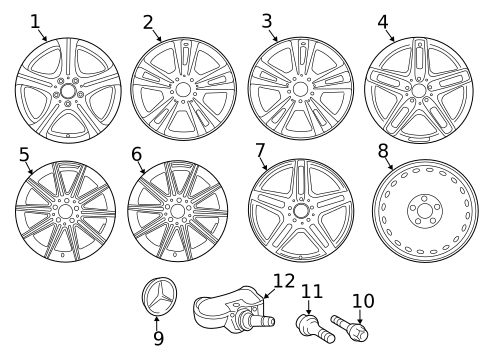 Wheels for 2016 Mercedes-Benz E63 AMG S #0