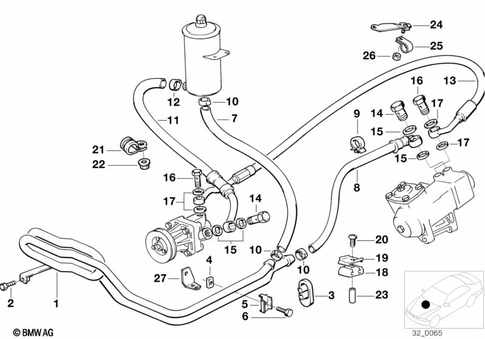 Lubrication System for 1992 BMW 740i #5