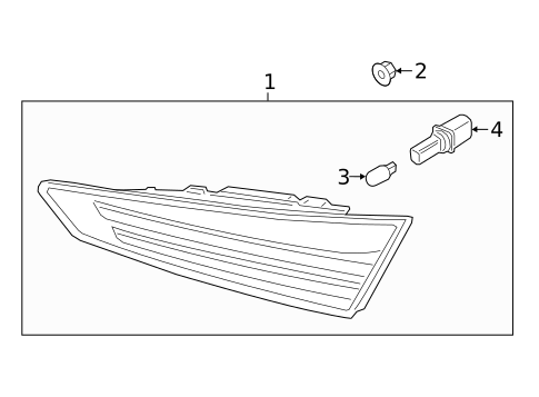 Backup Lamps for 2020 Hyundai Elantra #0