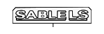 YF4Z7442528AA - Body: Nameplate for Mercury: Sable Image