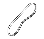 977131C200 - Cooling System: AC Belt for Kia: Rio, Rio5 Image