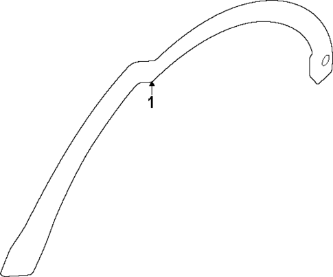 Exterior Trim - Quarter Panel for 2020 Jaguar E-Pace #0