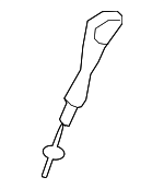 1255A068 - Engine: Dipstick for Mitsubishi: Lancer, Outlander, Outlander PHEV, Outlander Sport Image