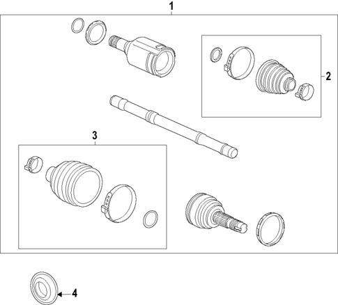 Axle Shafts & Joints for 2025 Chevrolet Trax #0