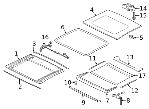 Sunroof for 2017 Jaguar XE #0