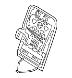 89310S9100LBR - Body: Seat Back Frame for Kia Image