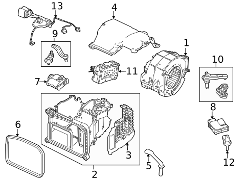 Automatic Temperature Controls for 2014 Audi R8 #0