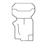 891210E060 - Body: Light Sensor for Toyota: 4Runner, Avalon, bZ4X, C-HR, Camry, Corolla, Corolla Cross, Crown, Crown Signia, GR Corolla, Grand Highlander, Highlander, Land Cruiser, Mirai, Prius, Prius AWD-e, Prius Prime, RAV4, RAV4 Prime, Sequoia, Sienna, Tacoma, Tundra, Venza Image