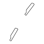 91501SHJ003 - : 2010-2025 Honda - Fastener B Windshield for Honda: Passport, Pilot, Ridgeline Image