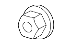 99908422201 - Body: Cover Support Nut for Porsche Image