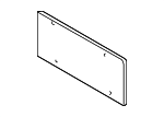 9977011070101C - Body: License Bracket for Porsche Image