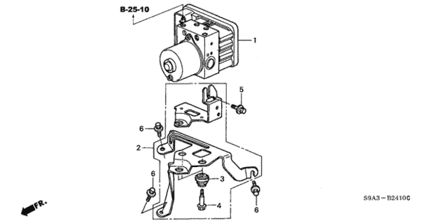 ABS Modulator for 2005 Honda Element #0