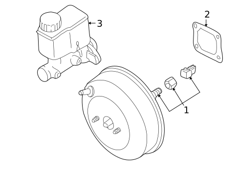 Brake Hydraulics for 1999 Mazda 626 #1