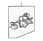 MN113397 - : Steering Lock for Mitsubishi: Lancer Image