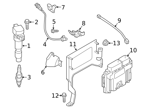 Ignition System for 2019 Kia Optima #0