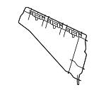 7101702220 - Body: Seat Back Frame for Toyota: Corolla Image