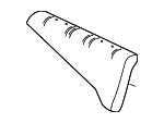7150702120 - Body: Seat Back Pad for Toyota: Corolla Image