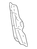 7662604020 - Body: Mud Flap for Toyota Image